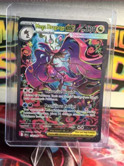 Pokemon TCG Mega Dragalge EX 118/086 SIR Chaos Rising NM FAST SHIPPING - Image 1