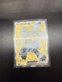 Zekrom ex 158/086 - Pokemon TCG Black Bolt - Full Art Ultra Rare - NM - Image 1