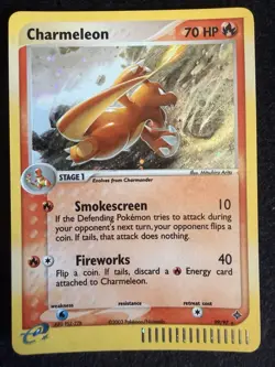 Pokemon TCG Charmeleon 99/97 EX Dragon 2003 Holo Secret Rare 70 HP - Image 1