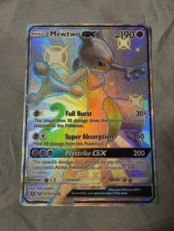 The Pokemon Company 2019 Mewtwo GX SV59/SV94 Hidden Fates SV Holo EN - Image 1