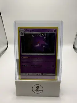 Pokemon Gengar Holo Sun & Moon Crimson Invasion 2017 #38/111 LP - Image 2