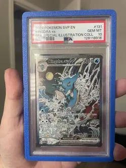 Pokemon Kingdra EX 131 Black Star Promos TCG CGC 10 Gem Mint - Image 1