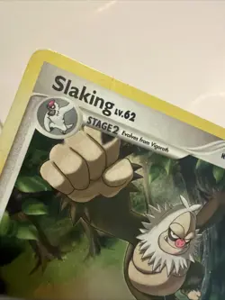 Pokemon Slaking 16/127 Platinum Holo NM - Image 3