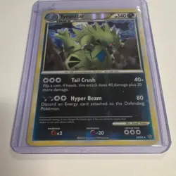 Pokemon TCG Tyranitar Unleashed 26/95 Reverse Holo Rare 140HP English - Image 2