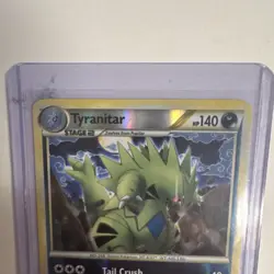 Pokemon TCG Tyranitar Unleashed 26/95 Reverse Holo Rare 140HP English - Image 3