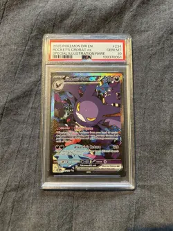 2025 POKEMON DESTINED RIVALS 234/182 TEAM ROCKET’S CROBAT SIR PSA 10 - Image 1