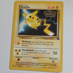 Wizards of the Coast Pikachu Black Star Promo 4 Rare Regular 50 HP Eng 1999 - Image 1