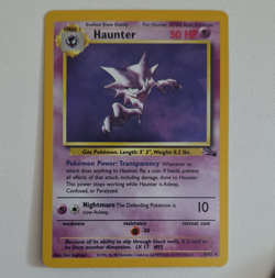 Wizards of the Coast Haunter 6/62 Fossil Holo Rare Unlimited 50 HP Eng 1999 - Image 1