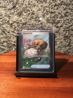 Pokemon Sacred Ash 115/088 Ultra Rare Full Art Trainer Perfect Order NM Holo - Image 1