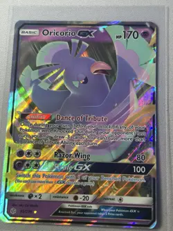 Oricorio GX 95/236 - Cosmic Eclipse - Ultra Rare Holo Pokemon Card Near Mint NM - Image 1