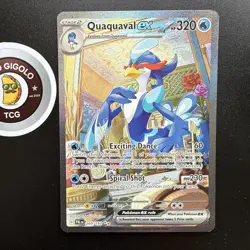 Pokemon SIR BUNDLE: Quaquaval ex 260/193 & Eiscue ex 222/197 Holo Rares - Image 2