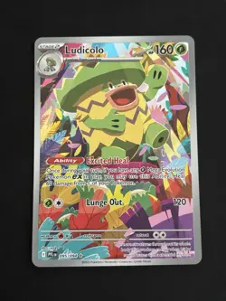 Ludicolo 095/094 Me02: Phantasmal Flames Holo Pokemon TCG - NM - Image 1