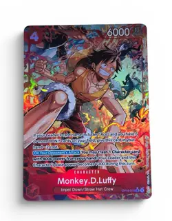 Monkey.D.Luffy Alt Art (OP16-015) | OP16 - The Time of Battle | ENGLISH - Image 1