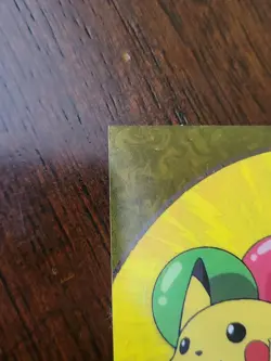 DMG! Pokemon Topps 2000 TV Animation Series 2 Clear Card #PC 1 25 Pikachu - Image 3