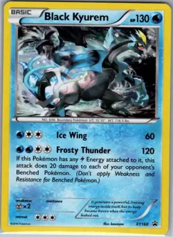 Black Kyurem XY160 XY Promos - Pokemon Card - NM - Image 1