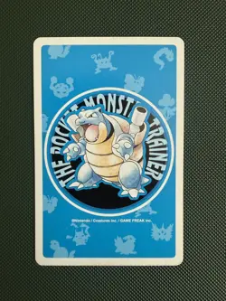 Bulbasaur – Ace of Diamonds Pokemon Poker Card (Blastoise Blue Deck, 1996) - Image 2