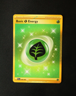 Pokemon Card - Basic Grass Energy 278/193 - Paldea Evolved - Hyper Rare - NM ⭐ - Image 1