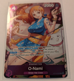 O-Nami Dash Pack Alt Art ST18-002 C Heroines Edition English One Piece Card -NM - Image 2