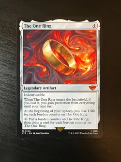 The One Ring Universes Beyond: the LOTR: Tales of Middle-Earth MTG - Image 1