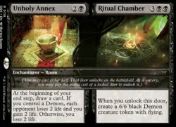 Unholy Annex // Ritual Chamber 118 Promo Pack: Duskmourn: House of Horror MTG NM - Image 1