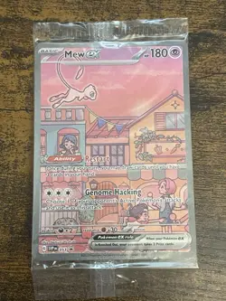 Mew ex 053 Sv: Scarlet & Violet Promo Cards Holo SEALED - Image 1