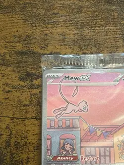Mew ex 053 Sv: Scarlet & Violet Promo Cards Holo SEALED - Image 2