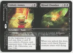 Unholy Annex // Ritual Chamber 118 Promo Pack: Duskmourn: House of Horror MTG NM - Image 1