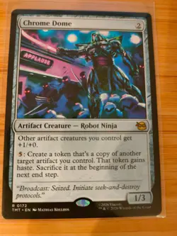 MTG Chrome Dome 0172 Teenage Mutant Ninja Turtles M/NM - Image 1