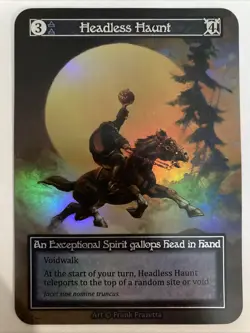 The Headless Haunt - Sorcery: Contested Realm - Beta - FOIL PROMO - Exceptional - Image 1