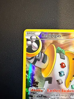Pokemon TCG Regigigas - #XY82 XY Promo Holo Rare Full Art - NM - Image 3
