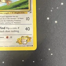 Lt. Surge's Spearow 1st Edition 83/132 Gym Heroes - Pokemon Card - NM - Image 4