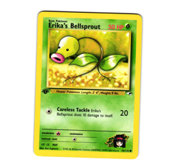 Pokemon Erika's Bellsprout 076/132 1st Edition Gym Heroes Regular LP - Image 1