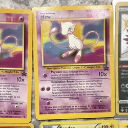 Pokemon TCG Black Star Promo 8 Card Lot - Mew #151, Zapdos, Arcanine - Image 2