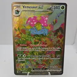 The Pokemon Company Venusaur ex 198/165 SV 151 SIR Holo FA EN 340HP - Image 1
