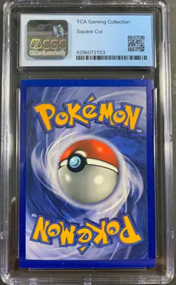Ninetales 12/102 - 1999 Base Set - ERROR Square Cut Pokemon Base Set CGC 9 - Image 2