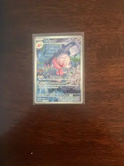 Pokemon TCG Tinkatuff Illustration Rare Holo Card 217/193 Sv02: Paldea Evolved - Image 5