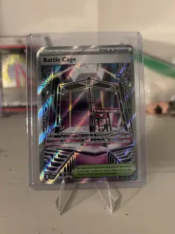 Pokemon TCG Holo Ultra Rare Full Art Battle Cage 116/094 - Image 1