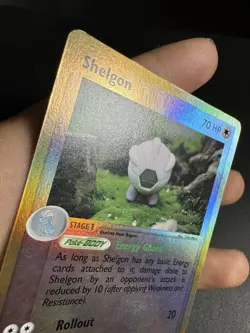 Pokemon Shelgon 41/97 EX Dragon Reverse Holo Uncommon E-reader Card LP - Image 4