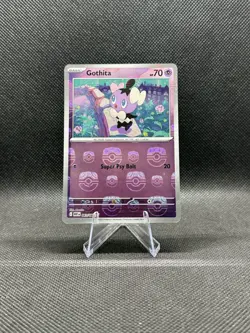 Gothita (Master Ball Pattern) 041/086 Common Pokemon TCG SV: White Flare NM - Image 1