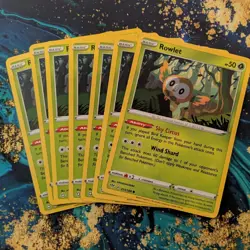 [LOT of 7] Rowlet (006/072) Sword Shield - Non-Holo Pokemon Card - NEVER PLAYED - Image 1