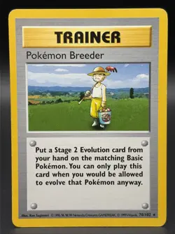 Pokemon Breeder 076/102 Base Set (Shadowless) Regular - Image 1