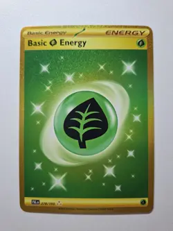 Pokemon - Basic Grass Energy - 278/193 - Paldea Evolved - Hyper Rare - NM- - Image 3
