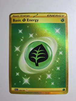 Pokemon - Basic Grass Energy - 278/193 - Paldea Evolved - Hyper Rare - NM- - Image 4