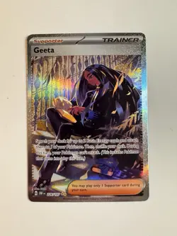 Pokemon TCG Geeta 226/197 Special Illustration Rare - SV: Obsidian Flames - NM - Image 1