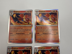 Delphox 013/086 Chaos Rising Holo Rare Set of 4 Pokemon TCG NM Gemi - Image 4