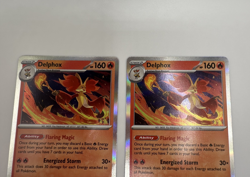 Delphox 013/086 Chaos Rising Holo Rare Set of 4 Pokemon TCG NM Gemi - Image 5