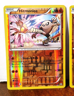 POKEMON HITMONLEE 47/83 & HITMONCHAN 48/83 REVERSE HOLOS GENERATIONS - Image 2