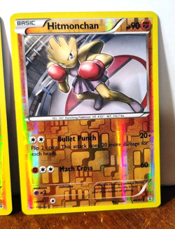 POKEMON HITMONLEE 47/83 & HITMONCHAN 48/83 REVERSE HOLOS GENERATIONS - Image 3