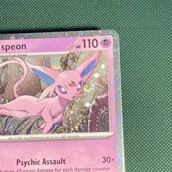 Pokemon Prismatic Evolutions | ESPEON | 033/131 | Cosmos Holo Costco SWIRL - Image 4