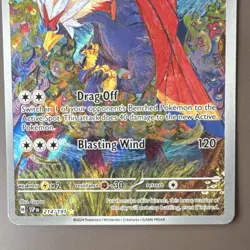 Pokemon Braviary 214/191 Sv08: Surging Sparks Illustration Rare Holo 130 HP - Image 2